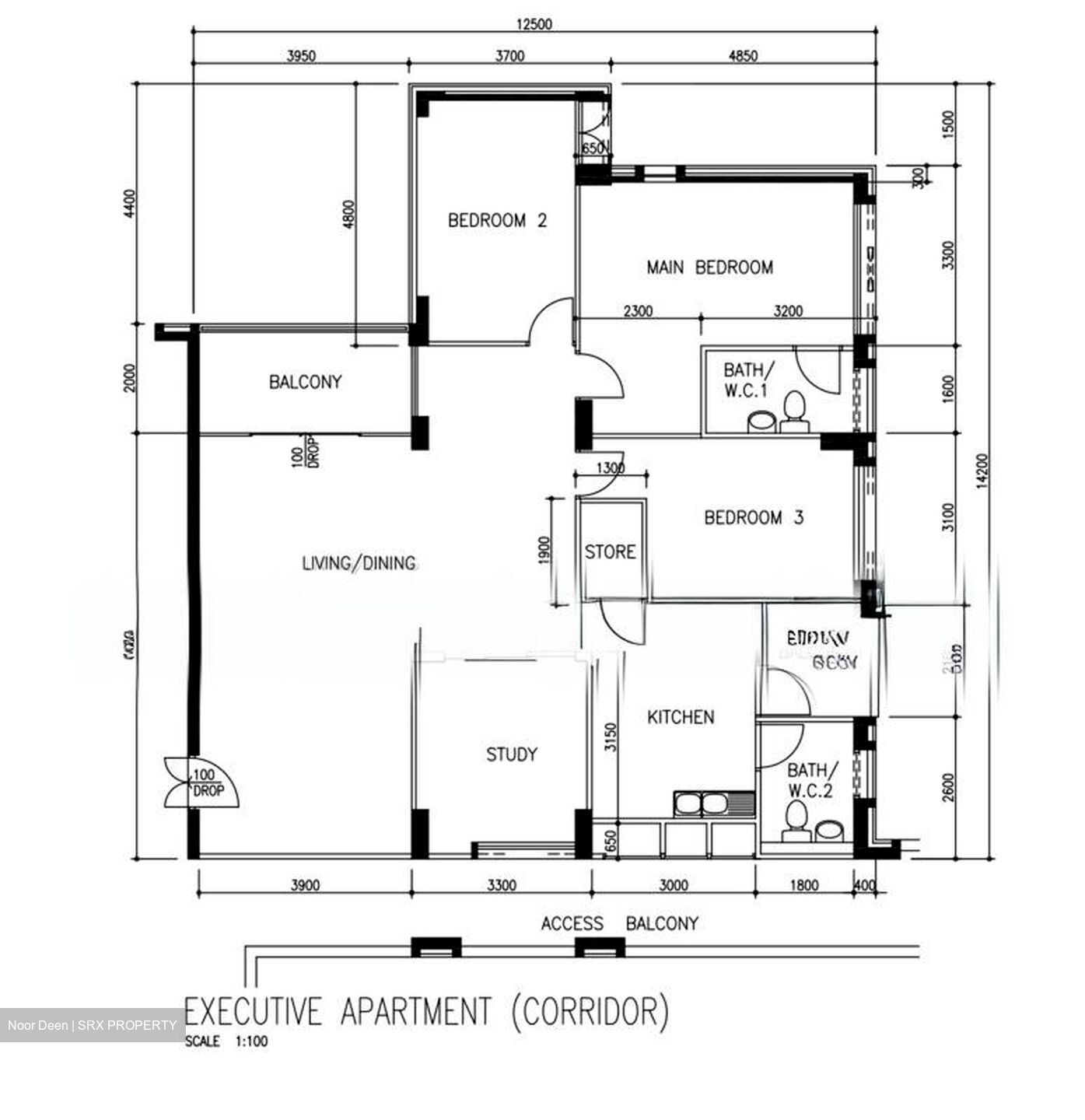 Blk 332 Tampines Street 32 (Tampines), HDB Executive #587664361